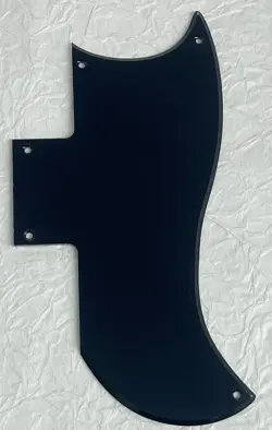 NEW GREAT-FOR GIBSON SG ‘61 REISSUE STYLE GUITAR PICKGUARD 1 PLY ACRYLIC BLACK