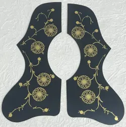 NEW — FOR GIBSON J200 SJ200 ACOUSTIC FOLK GUITAR SELF ADHENSIVE PICKGUARD BLACK