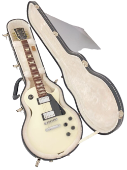 GIBSON 2016 LP-STUDIO WHITE  WITH ORIGINAL HARD CASE
