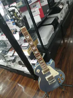 EPIPHONE BY GIBSON ELECTRIC GUITAR LES PAUL STANDARD METALLIC BLUE USED FROM JPN