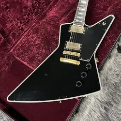 GIBSON CUSTOM SHOP LIMITED RUN EXPLORER CUSTOM EBONY 2017
