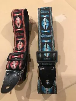 GIBSON VINTAGE GUITAR STRAP SET OF 2
