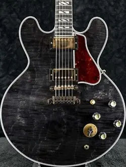 GIBSON CUSTOM SHOP B.B. KING LUCILLE LEGACY-TRANSPARENT EBONY- #CS302389 !