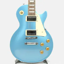 GIBSON CUSTOM COLOR SERIES LES PAUL STANDARD 50S PLAIN TOP / PELHAM BLUE #GGAW0