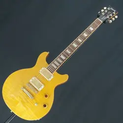 GIBSON LES PAUL STANDARD DOUBLE CUTAWAY PLUS TRANS AMBER USA 2006 NECK REPAIRED