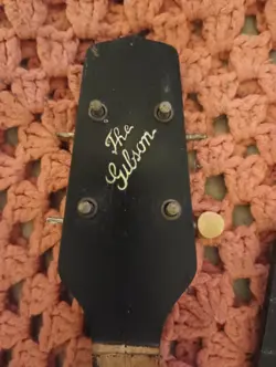 1930'S GIBSON TENOR BANJO NECK SNAKE HEAD