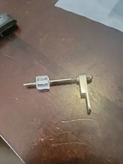 GIBSON PICKGUARD BRACKET NICKEL WITH ROD