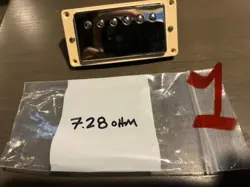 1 GIBSON CUSTOMBUCKER PICKUP WITH CREAM RINGS