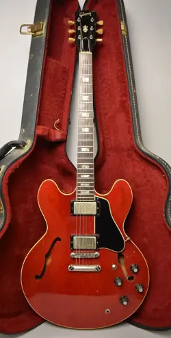 1967 GIBSON ES-335TDC CHERRY RED W/HSC