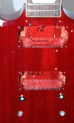 GIBSON SG STANDARD 61 VINTAGE CHERRY HUSK ONLY
