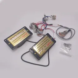 GUITAR HUMBUCKER PICKUPS 2C WITH WIRING HARNESS FOR GIBSON GUITAR PARTS