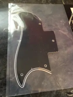 60'S-80'S GIBSON SG STANDARD PICKGUARD HALF FACE MADE IN USA WIDE BEVEL LONG GAP