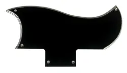 PICKGUARD  FOR GIBSON SG‘61 REISSUE STYLE GUITAR PICKGUARD  5-PLY-BLACK