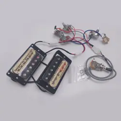 GUITAR HUMBUCKER PICKUPS WITH WIRING 2C QUICK-CONNECT TERMINALS SET FOR GIBSON