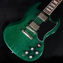 GIBSON SG STANDARD 61 STOP BAR CUSTOM COLOR SERIES TRANSLUCENT TEAL