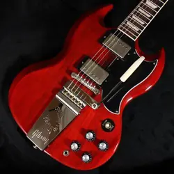 GIBSON SG STANDARD 61 MAESTRO VIBROLA VINTAGE CHERRY