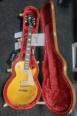 2023 GIBSON LES PAUL STANDARD GOLD TOP.....FAMILY EMERGENCY FORCES SAL