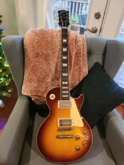 GIBSON CUSTOM SHOP 1958 LES PAUL STANDARD REISSUE 2022 ICED TEA BURST VOS DEMO
