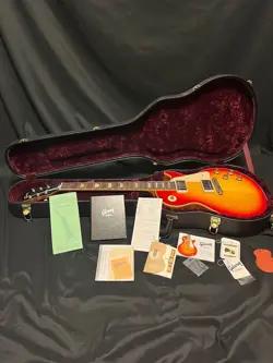 2010 GIBSON CUSTOM SHOP HISTORIC '55 REISSUE LES PAUL CUSTOM HOT MOD-RARE & MINT
