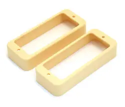 CREAM MINI HUMBUCKER PICKUP RINGS FOR GIBSON LES PAUL DELUXE® PC-0747-028