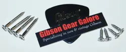 GIBSON LES PAUL PICKUP RING SCREWS SET NICKEL GUITAR PARTS MOUNTING HUMBUCKER P