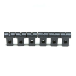 GRAPH TECH STRING SAVER SADDLES (6) FOR TUNE-O-MATIC POST-2000 GIBSON - BLACK