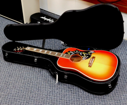 2024 GIBSON HUMMINGBIRD STANDARD ACOUSTIC-ELECTRIC GUITAR! VINTAGE CHERRY BURST!