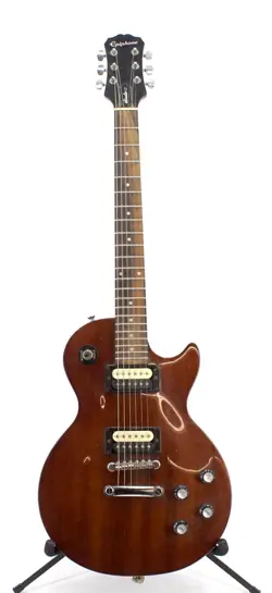 2017 EPIPHONE BY GIBSON WALNUT LES PAUL STUDIO LT ELECTRIC GUITAR - WORKING