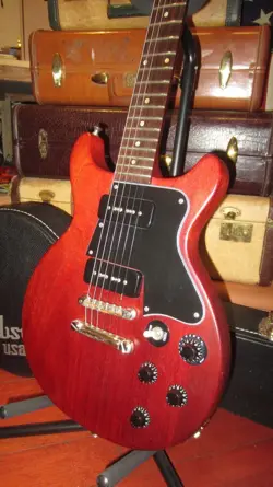 2006 GIBSON LES PAUL SPECIAL DC FEDED CHERRY RED