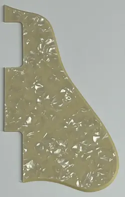 FOR FIT GIBSON ES-335 SHORT NO HOLE SCREW STYLE GUITAR PICKGUARD CREAM PEARL