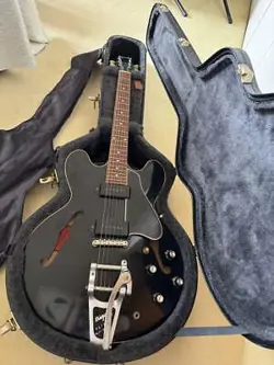 ELECTRIC GUITAR GIBSON KS-330 KAZUYOSHI SAITO MODEL BLACK SHIPPED FROM JAPAN
