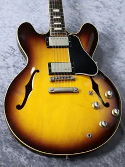 GIBSON CUSTOM SHOP HISTORIC COLLECTION 1963 ES-335 REISSUE VINTAGE SUNBURST 2003
