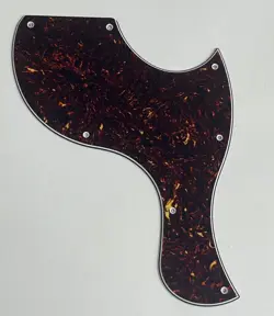 GUITAR PARTS GUITAR PICKGUARD FOR GIBSON LES PAUL SG JUNIOR STYLE BROWN TORTOISE