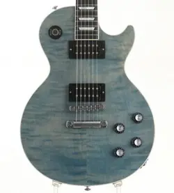 USED GIBSON USA / LES PAUL SIGNATURE PLAYER PLUS 2018 SATIN OCEAN BLUE SHINJUKU