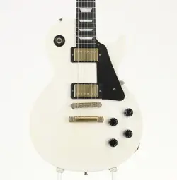 USED GIBSON / LES PAUL STUDIO EBONY FINGERBOARD ALPINE WHITE W/ GOLD HARDWARE SH