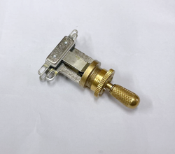 GENUINE USA SWITCHCRAFT SWITCH SHORT STRAIGHT GOLD FOR USA GIBSON GUITAR