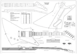 EXPLORER GUITAR PLANS