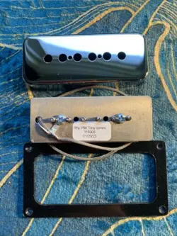 GIBSON SG TONY IOMMI PICKUP P-90 SOAPBAR CHROME NECK GUITAR PARTS SG SPECIAL