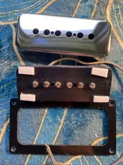 GIBSON SG TONY IOMMI PICKUP P-90 SOAPBAR CHROME BRIDGE GUITAR PARTS SG SPECIAL