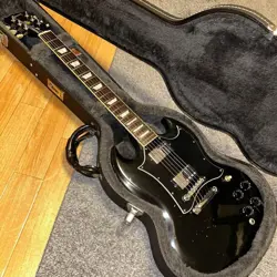 GIBSON SG STANDARD EBONY BLACK / ELECTRIC GUITAR W/ ORIGINAL HC MADE IN 2000 USA