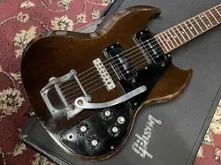 GIBSON SG PROFESSIONAL WALNUT 1971-72 VINTAGE 3.03KG SAFE DELIVERY FROM JAPAN