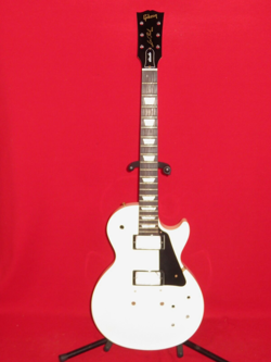GIBSON 2007 USA ALPINE WHITE LES PAUL STUDIO BODY & EBONY NECK