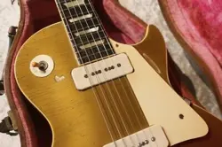 GIBSON MONTHLY VINTAGE 1955 LES PAUL STANDARD ALL GOLD 3.99KG SAFE DELIVERY FROM