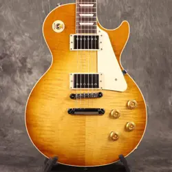 GIBSON USA EXCLUSIVE LES PAUL STANDARD 50S FIGURED TOP DIRTY LEMON BURST
