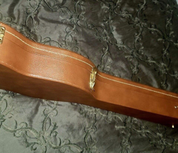 NEW GIBSON SG EB EB-3 EB-0 HARD SHELL BROWN TKL BASS GUITAR CASE W PINK INTERIOR