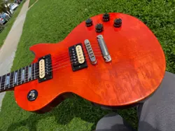 2015 GIBSON LES PAUL LPM TRANS CHERRY RED W/ CASE