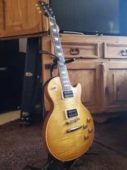 GIBSON ELECTRIC GUITAR LES PAUL STANDARD 50S FADED VINTAGE HONEY BURST USED