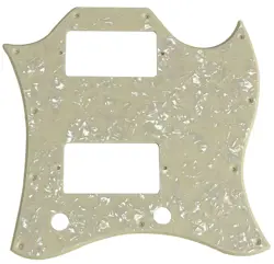 1 PLY CREAM PEARL FOR US GIBSON SG STANDARD FULL FACE STYLE GUITAR PICKGUARD