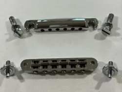 2003 GIBSON SG SPECIAL TUNE-O-MATIC BRIDGE & STOPBAR TAILPIECE CHROME W/ HW