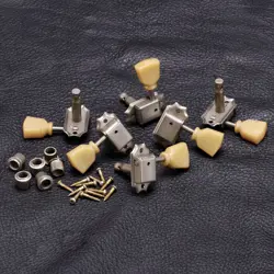 GOTOH SD90-SL RELIC VINTAGE STYLE TUNING KEYS TUNERS FOR GIBSON® 3X3 AGED NICKEL